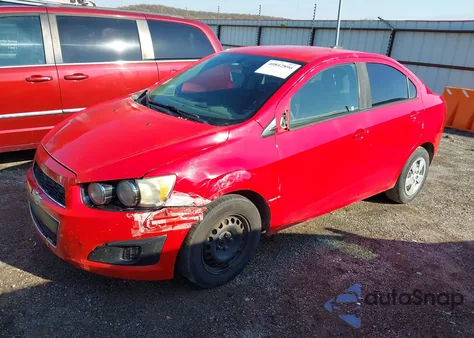 2015 Chevrolet Sonic Ls Auto z USA, uszkodzony, nr VIN 1G1JA5SH2F4138408